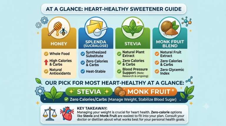 Choosing the Right Sweetener for a Heart-Healthy Kitchen